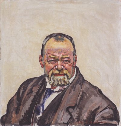 自画像 作： Ferdinand Hodler